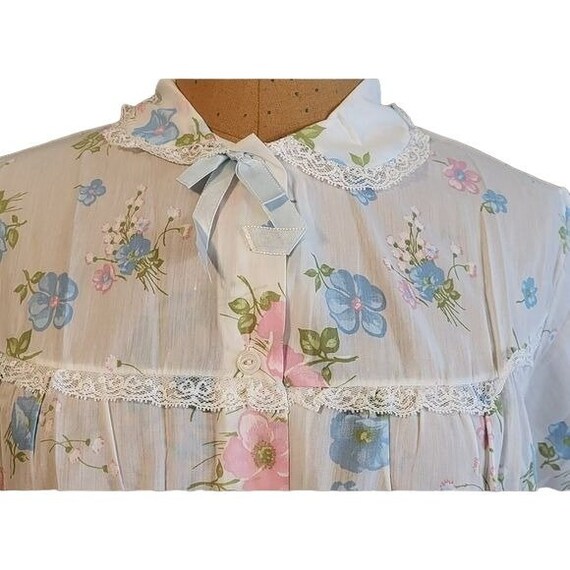 Vintage Sleepwear by Dach Floral Pajama Set - image 10