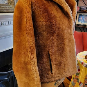 1930s Mouton Lamb shearling jacket image 3