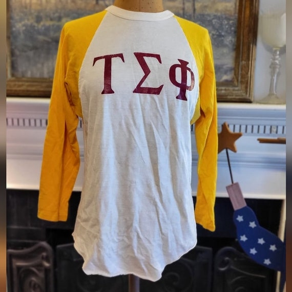 Vintage Tau Sigma Phi Sorority Shirt M