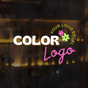 Custom Full Color Vinyl Logo Decal: Business, Cars, Trucks
