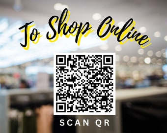 Custom Weatherproof QR Code Vinyl Sticker: Scannable Decal