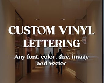 Custom Vinyl Decals: Personalized Car, Window, Laptop Stickers