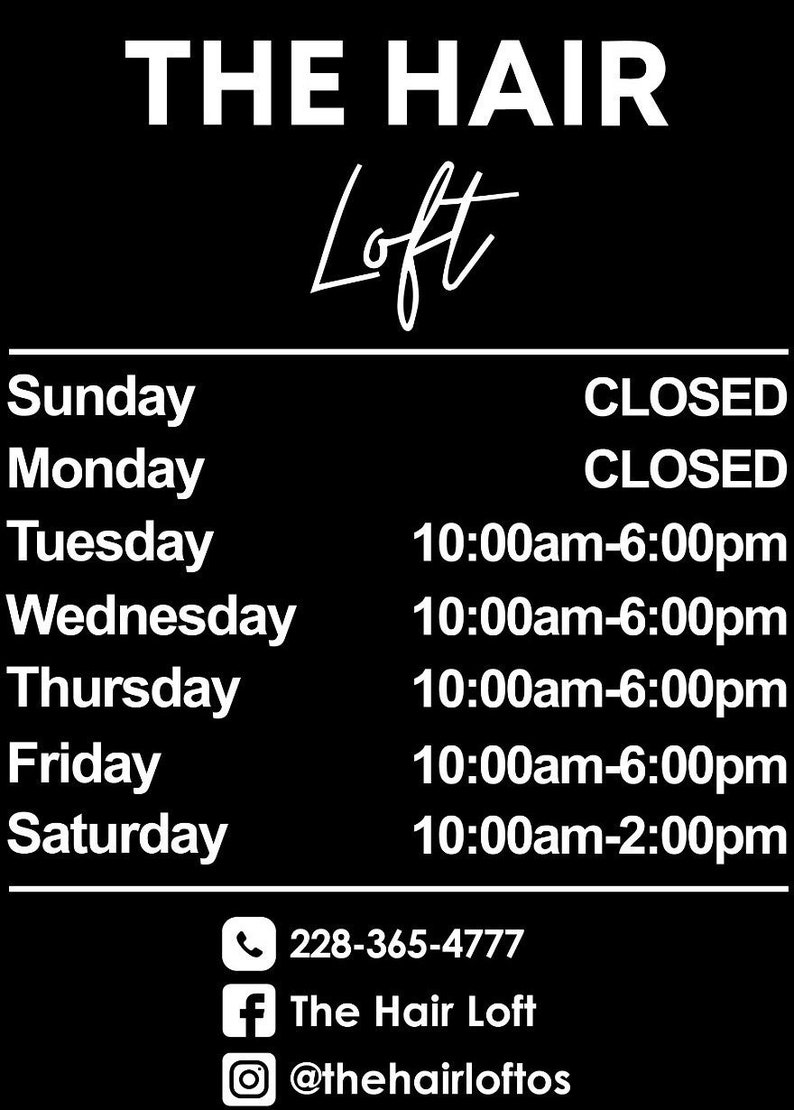 Vinyl store hours decal
Window store hours decal
custom business hours window decal
business hours sign for glass door
decal store near me
store decals