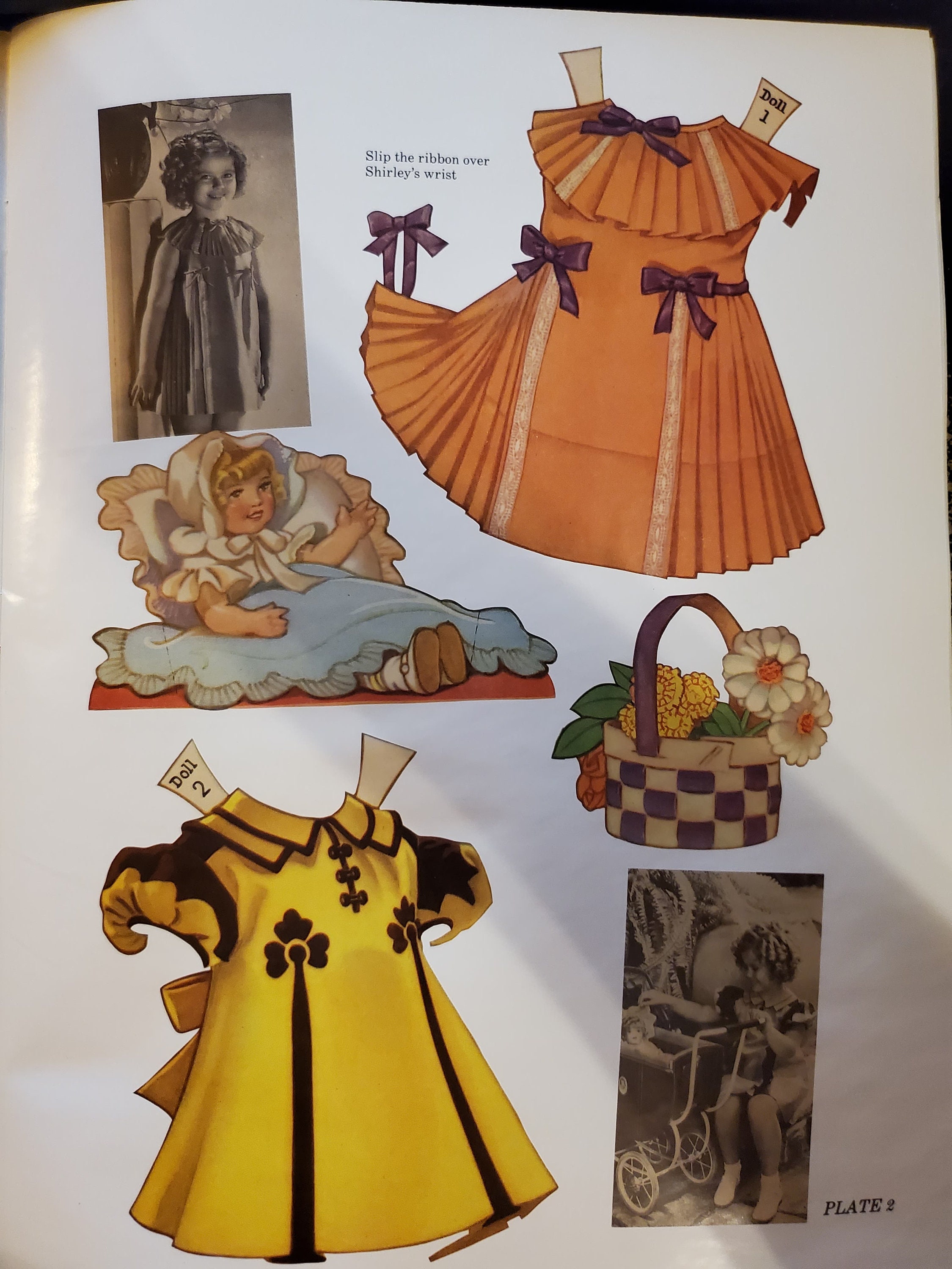 for sale online 1991, Stickers Authentic Shirley Temple Paper Dolls and Dresses Dover Celebrity Paper Dolls Ser. 