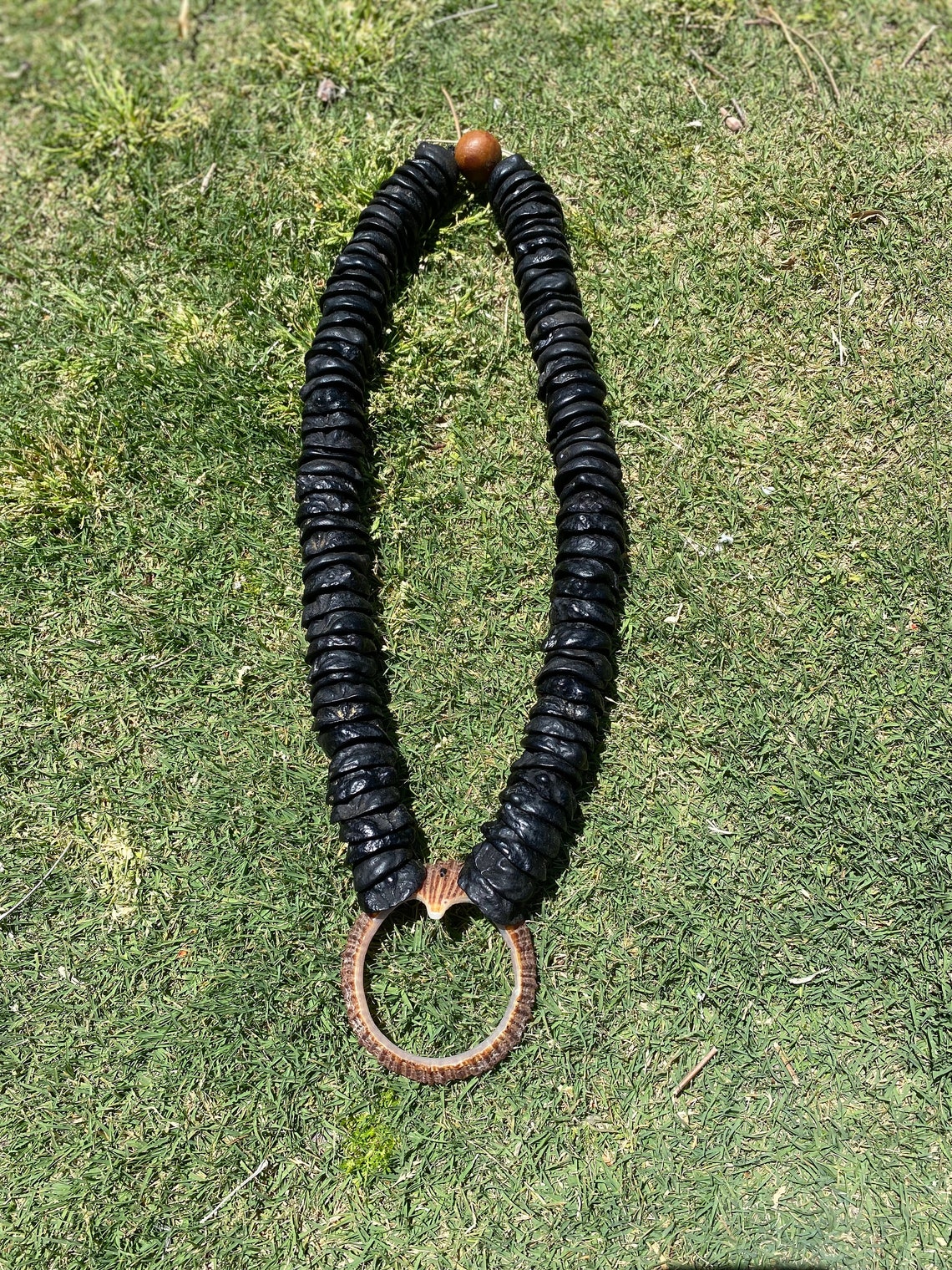 Kukui Nut Lei With Opihi - Etsy