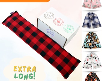 Microwave Heating Pad, Cold Pack, Buffalo Plaid Pattern, Hand-made in Canada Organic, Natural, Made For Holistic Therapy