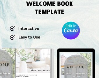 Airbnb Host Bundle Template Welcome Book Airbnb template, Editable Airbnb Signs, Vacation Rental Manual, Airbnb Printables, VRBO host
