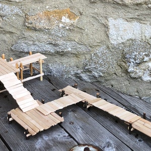 Miniatur Steg | 28mm 32mm 1&#39;56 Tabletop Gaming RPG Dungeons and Dragons Pathfinder Modell