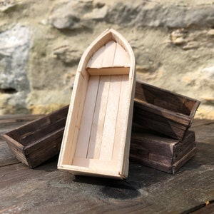 Miniature Rowboat | 28mm 32mm 1\56 Tabletop Gaming RPG Dungeons and Dragons Pathfinder Model