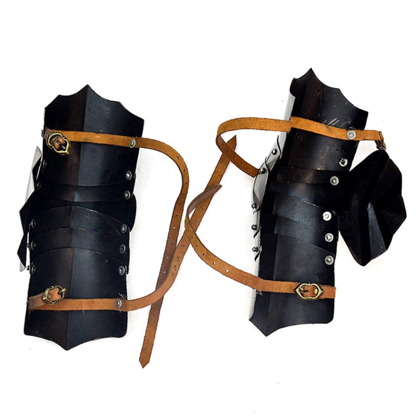 15th Century Archer Knee Armor Leg Protection 18 Gauge Etsy