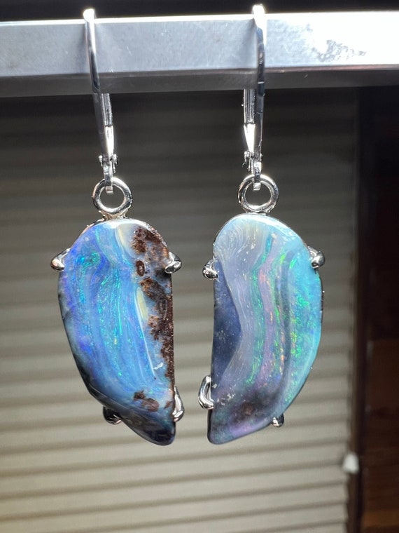 Emil Weis Opals KG - 585 Gelbgold Ohrhänger Mit Opaldubletten Und