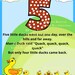 Five Little Ducks Printable Puppets &amp; Song Poster Perfect for Felt ...