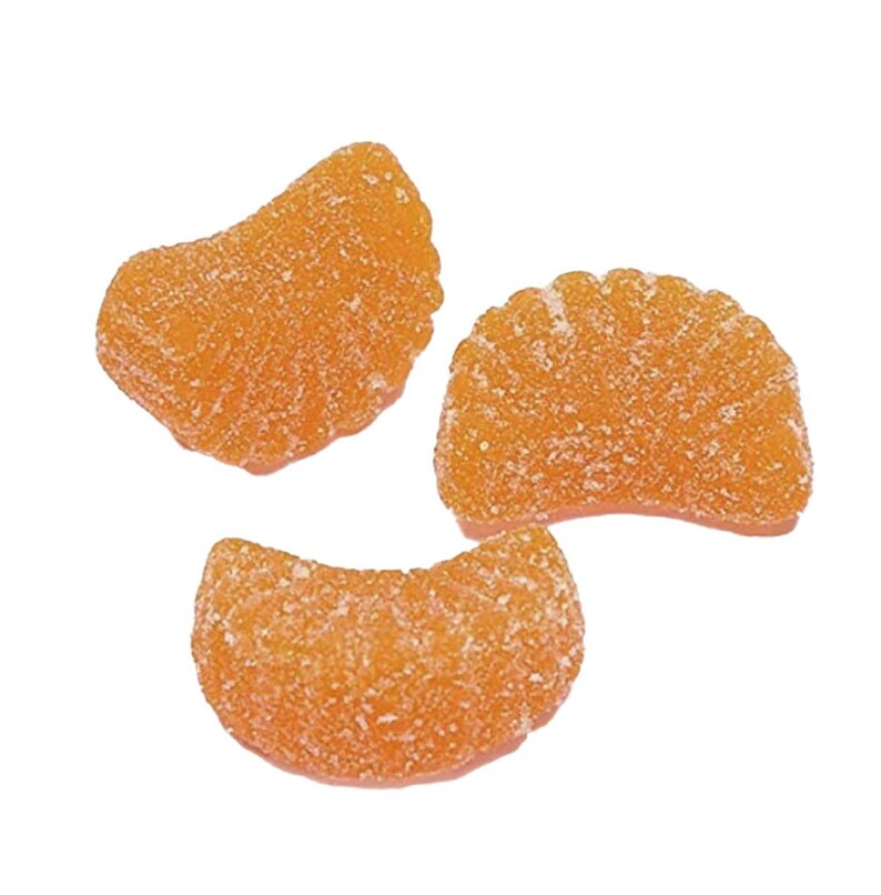 Zachary Christmas Sugar Coated Orange Slice Wedges Gummy Candy Etsy