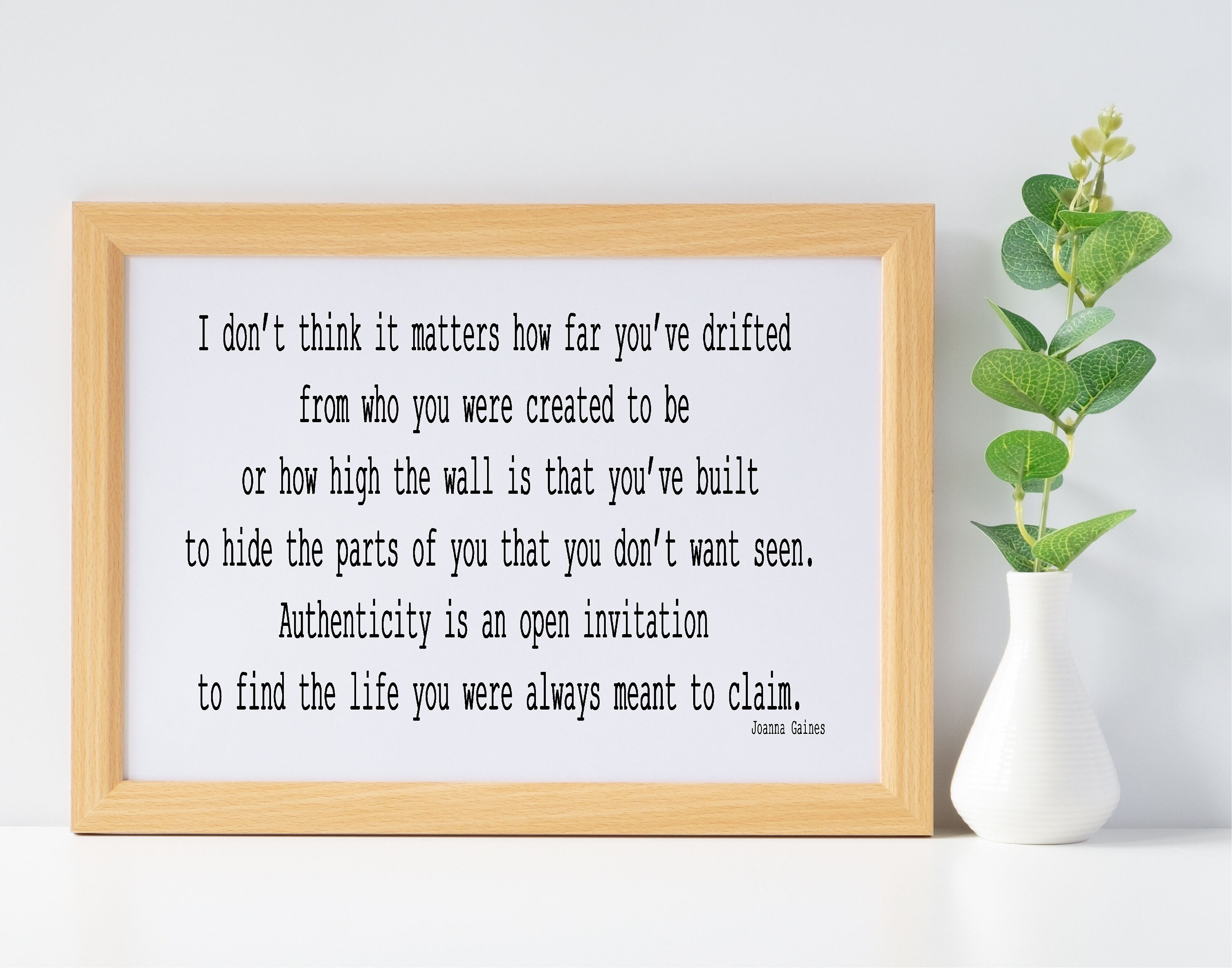 Joanna Gaines Quotes Self Talk + Anxiety | Self Love Rainbow