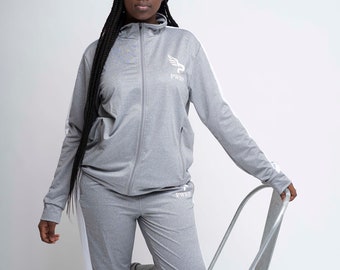 Unisex Tracksuit Silver