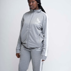 Unisex Tracksuit Silver image 3