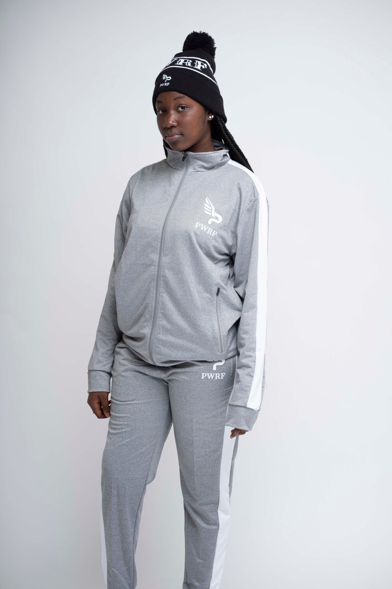 Unisex Tracksuit Silver image 3