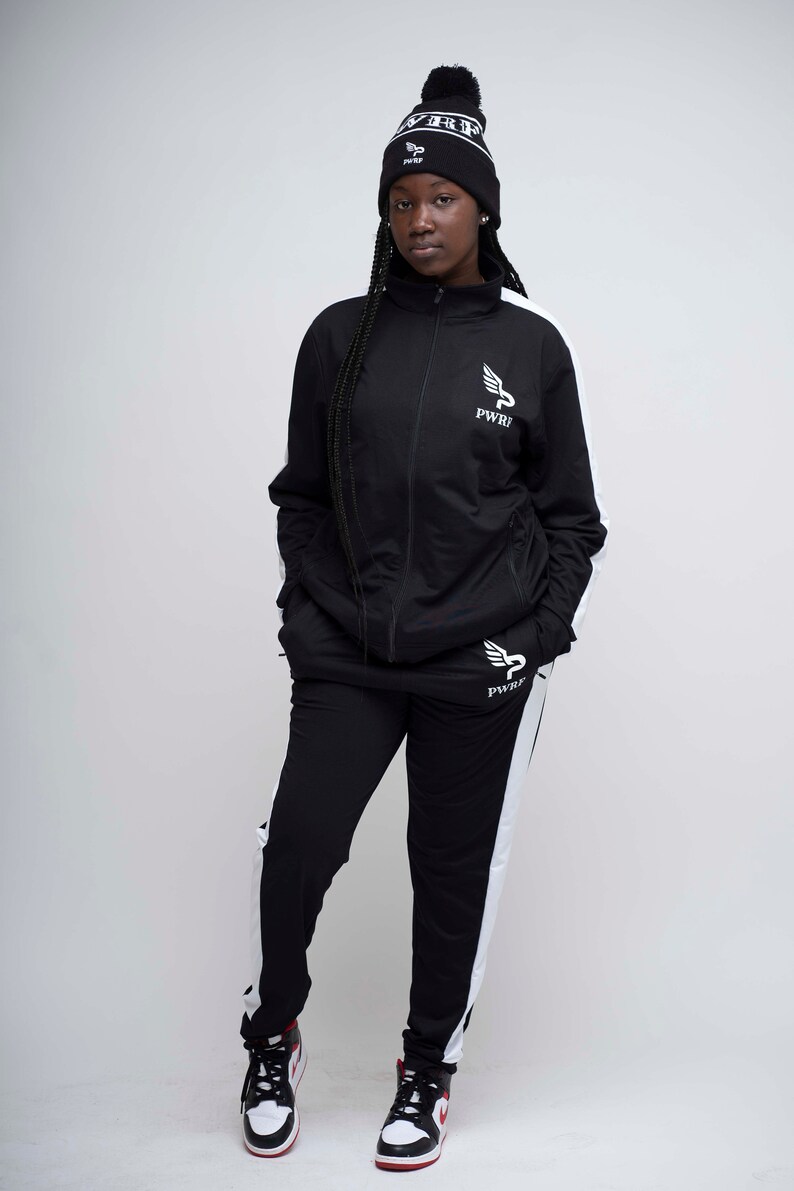 Unisex Tracksuit Black image 4