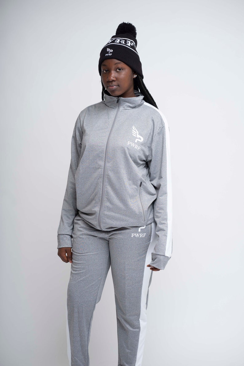 Unisex Tracksuit Silver image 4