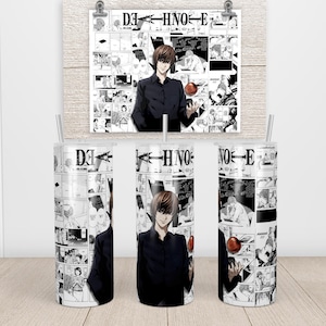 Anime Inspired  20 oz stainless-steel anime tumbler! Personalization is FREE!