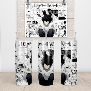 Anime Inspired  20 oz stainless-steel anime tumbler! Personalization is FREE!