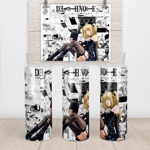 Anime Inspired  20 oz stainless-steel anime tumbler! Personalization is FREE!