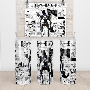 Anime Inspired  20 oz stainless-steel anime tumbler! Personalization is FREE!