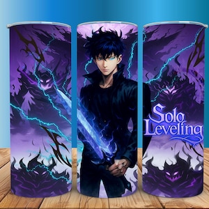 Anime Inspired 20 oz stainless-steel anime tumbler!