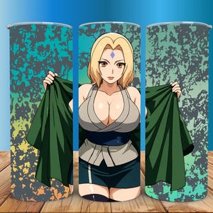 Anime Inspired 20 oz stainless-steel anime tumbler!