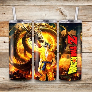 Anime Inspired 20 oz stainless-steel anime tumbler!