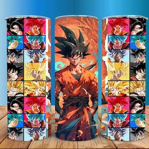 Anime Inspired 20 oz stainless-steel anime tumbler!