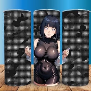 Anime Inspired 20 oz stainless-steel anime tumbler!