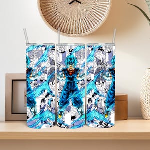 Anime Inspired 20 oz stainless-steel anime tumbler!