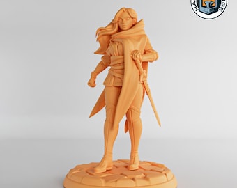 Sypheena 3D Printed Miniature – Strahd Ravenloft, Twin Goddess