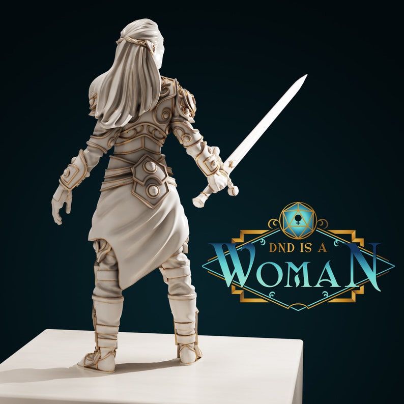 Gith Female Ranger Female Gith Warlock for TTRPG - DND is a Woman - Adra - Pathfinder - D ...