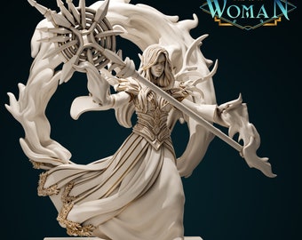 Female Changeling Sorcerer for TTRPG - DND is a Woman - Mal - Pathfinder - D&D - TTRPG