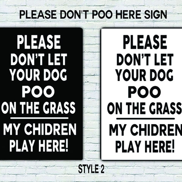 Schild 'Be Respectful Dog – Keep Dogs Off The Grass' – 20,3x30,5 Cm, Wetterfest Mit Metallpfählen