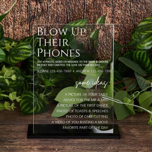 Blow Up Their Phone Wedding Sign,Wedding Photo Hunt Game,Wedding Table Games,Minimalist Wedding Sign,Take Action Sign,I Spy Wedding Game