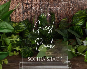 Photo Guest Book Sign, Wedding Photo Guestbook Sign, Personalized Wedding Guestbook Sign,Photo Wedding Sign, Sign Our Guest Book, Signage