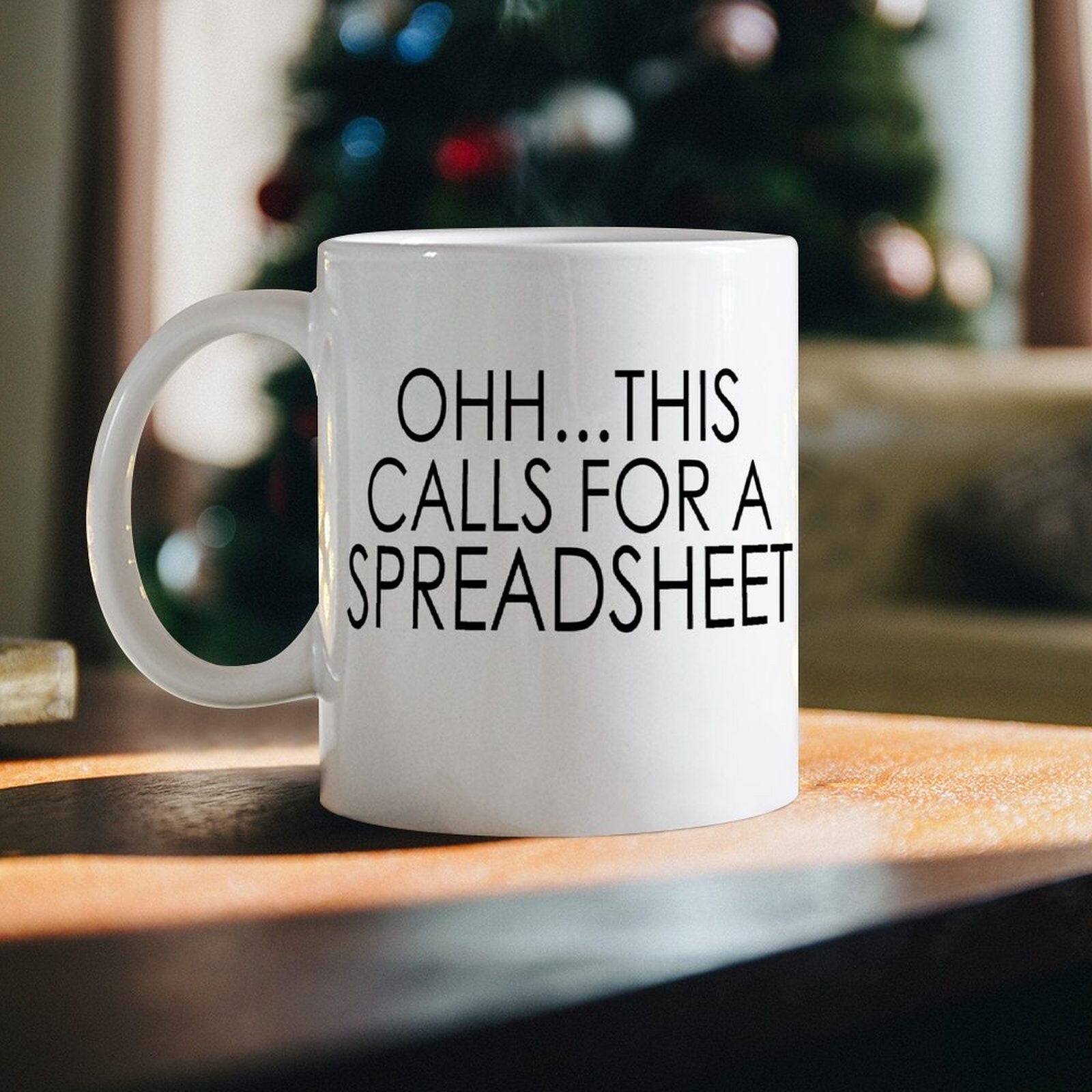 This Calls for A Spreadsheet, Nerdy Desk Accessories, Nerdy Gifts
