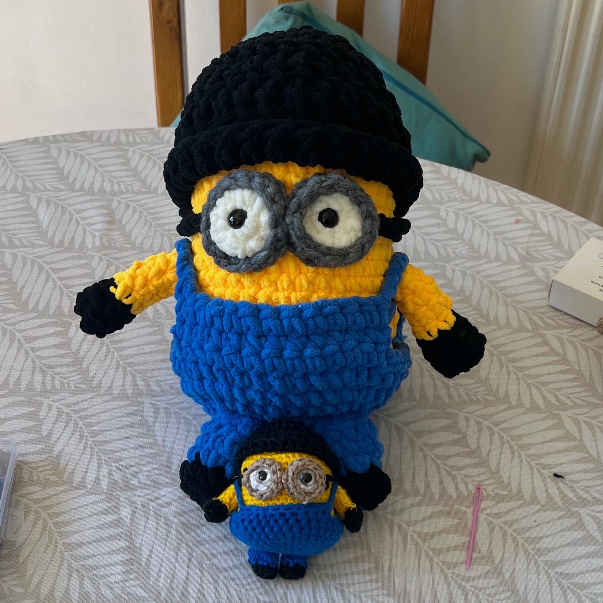 BBL Beanie Bob Crochet Pattern, Minion Amigurumi Plushie (PDF) - Etsy