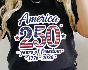 USA 250th Anniversary PNG, America 1776-2026 Patriotic Design, Independence Day Sublimation, 4th of July Shirt Png, USA Birthday Clipart