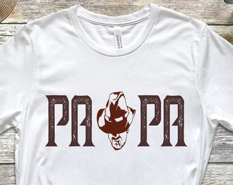Cowboy Papa SVG, Western Papa Svg, Country Papa Svg, Father's Day Svg, Svg Cut File, Father's Day Shirt Design Png, Daddy Svg, Svg for Gifts