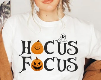 ホーカス フォーカス PNG SVG、ハロウィーン SVG PNG 昇華、ホーカス フォーカス クリップアート、ハロウィーン 教師昇華、不気味な教師シャツ デザイン