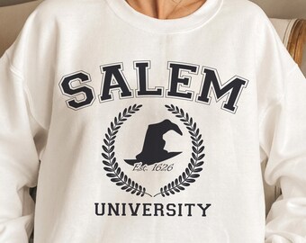 Salem University SVG, Halloween Png, Salem Svg, Halloween Design, Witch Png, Trendy Halloween Shirt Design Svg