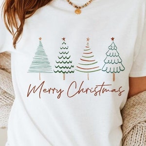 Merry Christmas SVG, Christmas Sublimation Shirt Svg, Christmas Tree Hand Lettered Sublimation Png,Christmas Ornaments Svg,Christmas Clipart