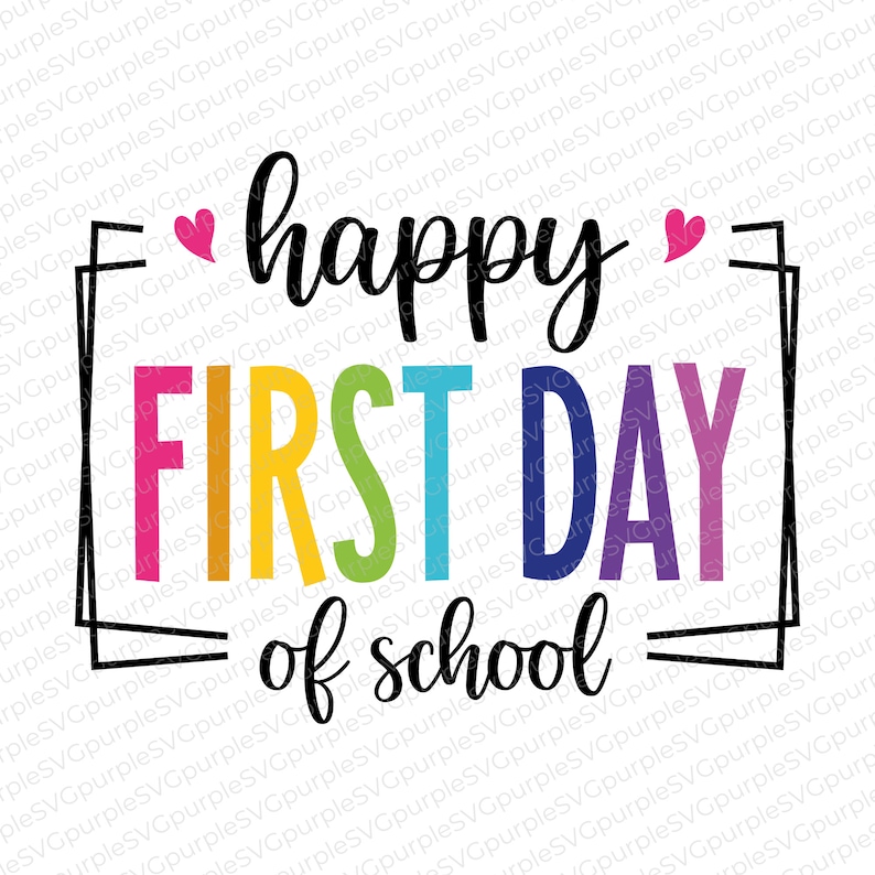 Happy First Day Of School, teacher summer png