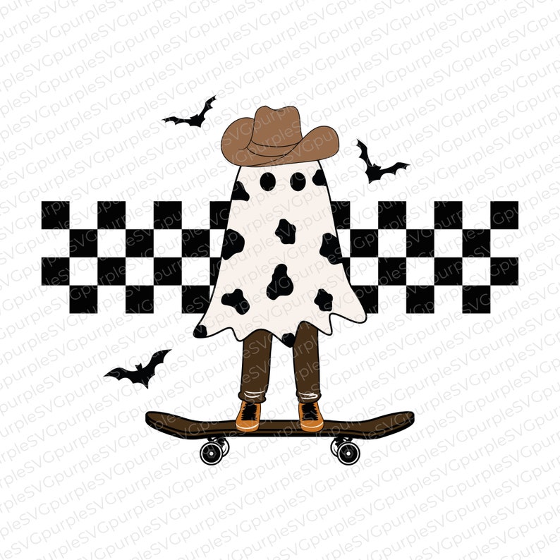 western cowboy ghost spooky season png