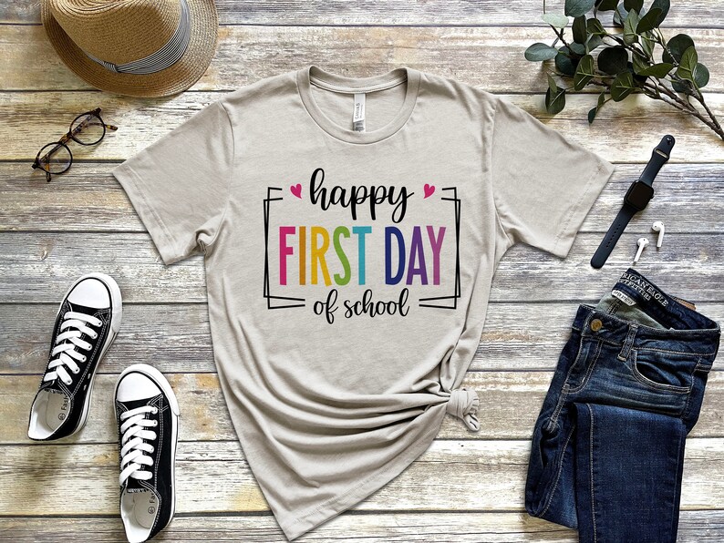 Happy First Day Of School, teacher summer png,Teacher shirt Svg