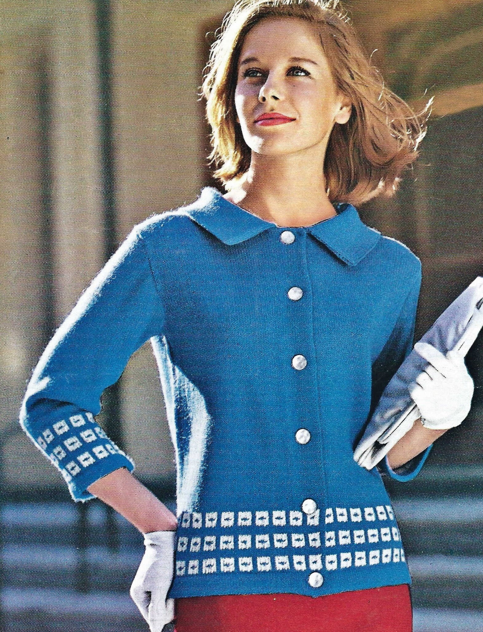 Luisa Beccaria Cardigan In Maglia A Trecce Con Bottoni Oliva Black Friday New Pr - Foto 7